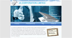 Desktop Screenshot of ja-corp.com